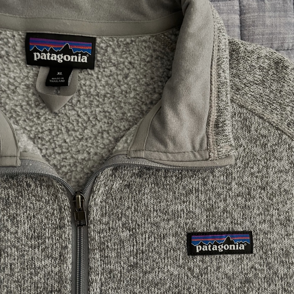 Women’s PATAGONIA 1/4 Zip Breckenridge CO- Better Sweater Sz XL (10-12)